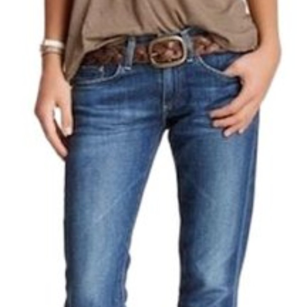 AG THEORY LUXE THE PIPER CROP WOMENS JEAN SIZE 24